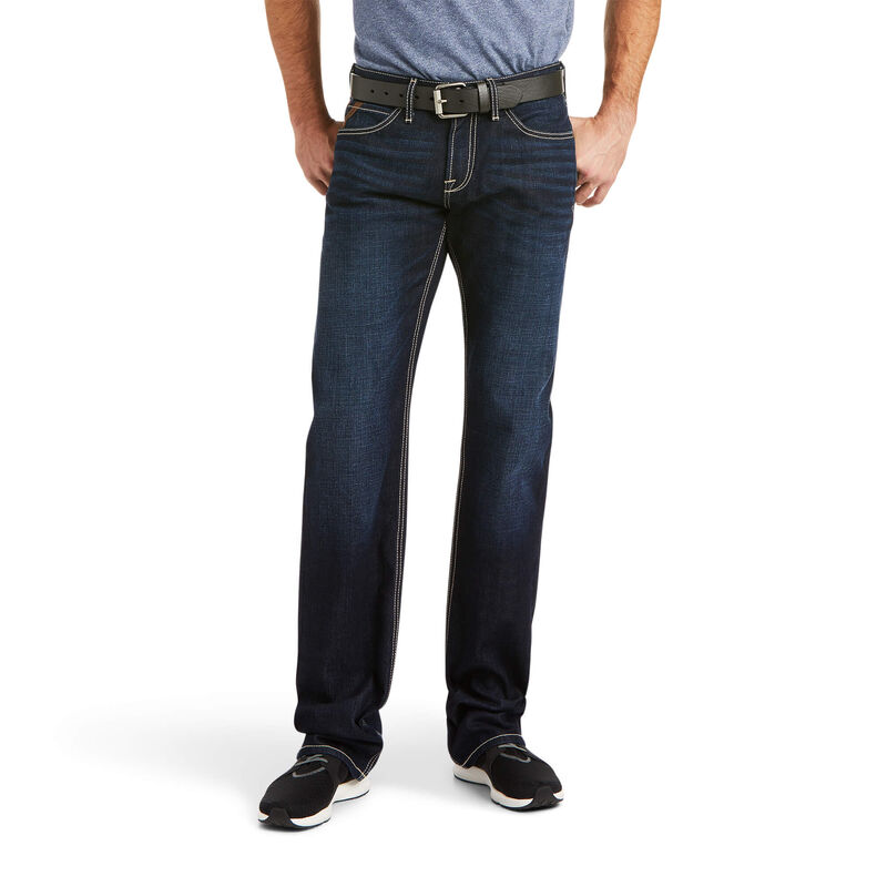 Ariat Jeans Herren - M7 Rocker Stretch Fairbanks Straight DunkelBlau ( RNGWJ-0931 )
